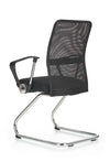 Sedia da ufficio Vidar Skid Nero (2)