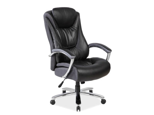 Sedia direzionali da ufficio Ceron Nero