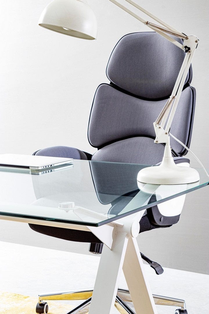 Sedia direzionali da ufficio in tessuto Armstrong Grigio (2)