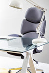 Sedia direzionali da ufficio in tessuto Armstrong Grigio (2)