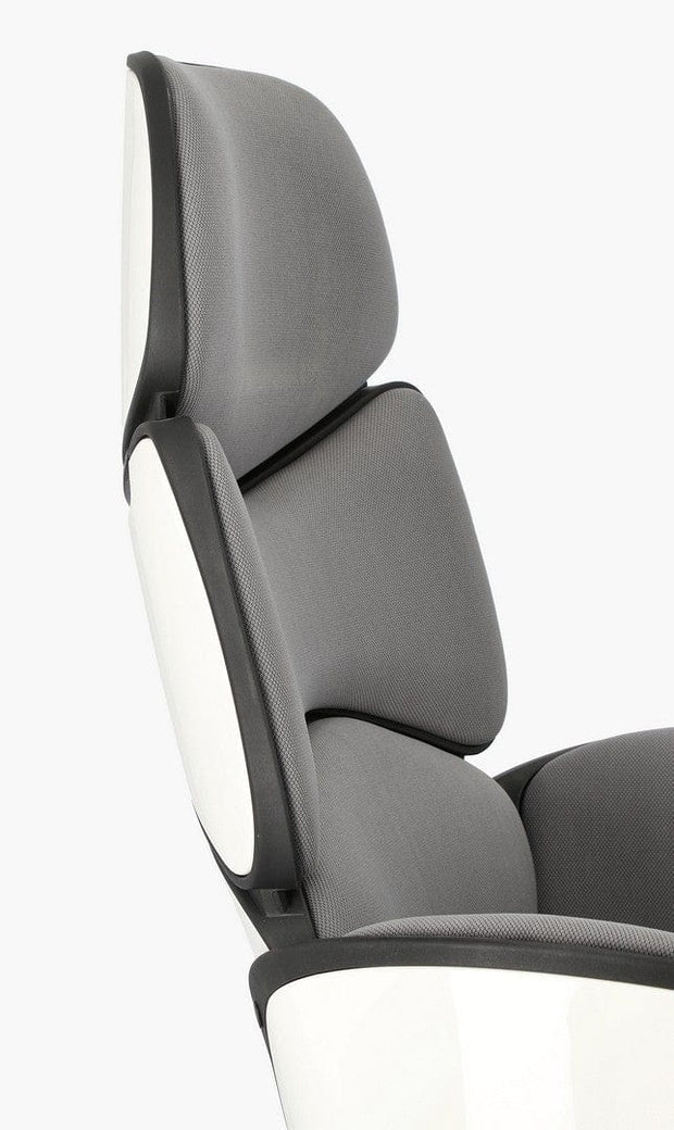 Sedia direzionali da ufficio in tessuto Armstrong Grigio (6)