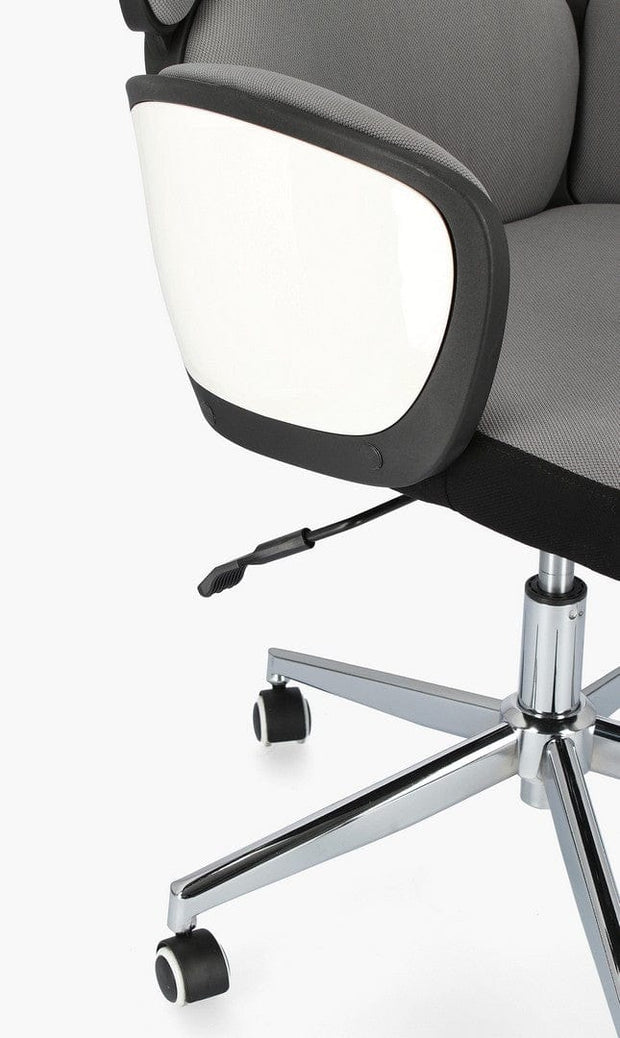 Sedia direzionali da ufficio in tessuto Armstrong Grigio (7)