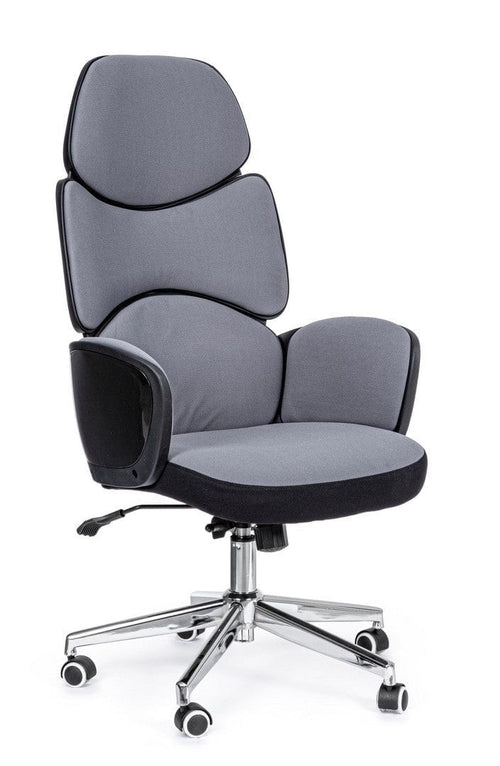 Sedia direzionali da ufficio in tessuto Armstrong Grigio