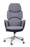 Sedia direzionali da ufficio in tessuto Armstrong Grigio (1)