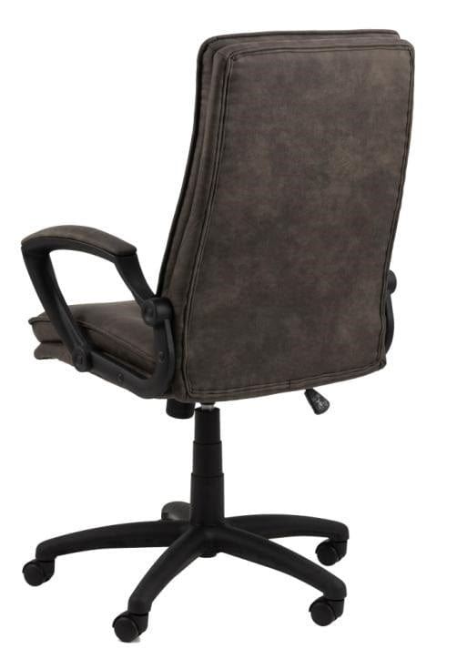 Sedia direzionali da ufficio in tessuto Brad Antracite (6)