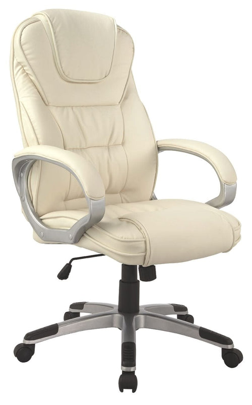 Sedia direzionali da ufficio Qwin-031 Beige