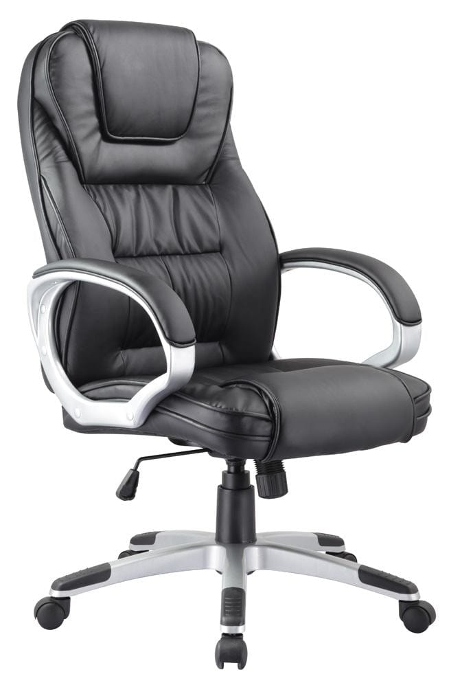 Sedia direzionali da ufficio Qwin-031 Nero