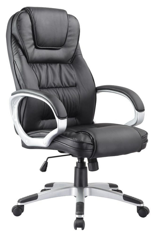 Sedia direzionali da ufficio Qwin-031 Nero