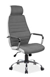 Sedia direzionali da ufficio Qwin-035 Grigio