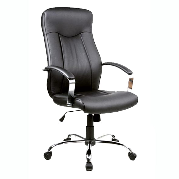 Sedia direzionali da ufficio Qwin-052 Nero