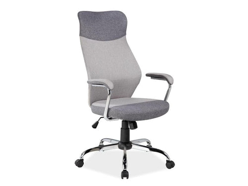 Sedia direzionali da ufficio Qwin-319 Grigio
