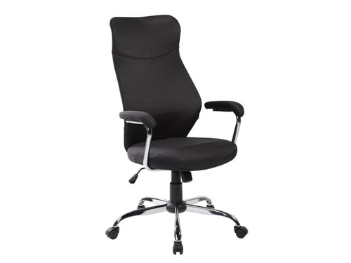 Sedia direzionali da ufficio Qwin-319 Nero