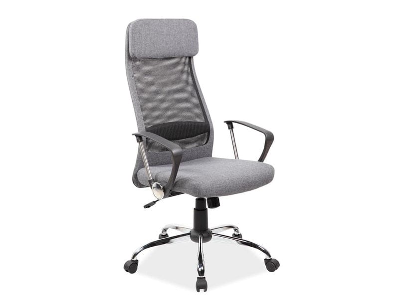 Sedia direzionali da ufficio Qwin-345 Grigio