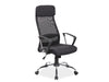Sedia direzionali da ufficio Qwin-345 Nero