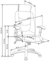 Sedia direzionali da ufficio Stillman II Grigio (1)