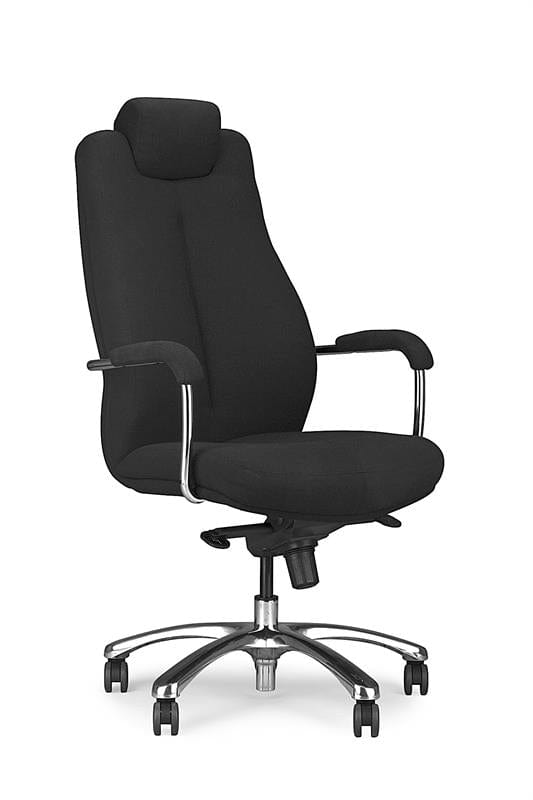 Sedia direzionali da ufficio Sundari XXL Nero