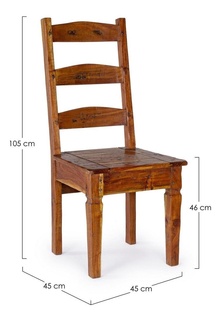 Sedia in legno Chateaux Naturale (7)