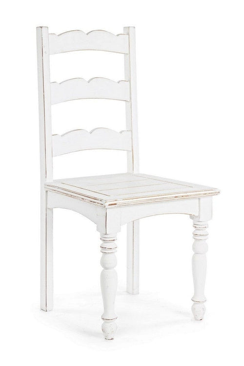 Sedia in legno Colette Bianco
