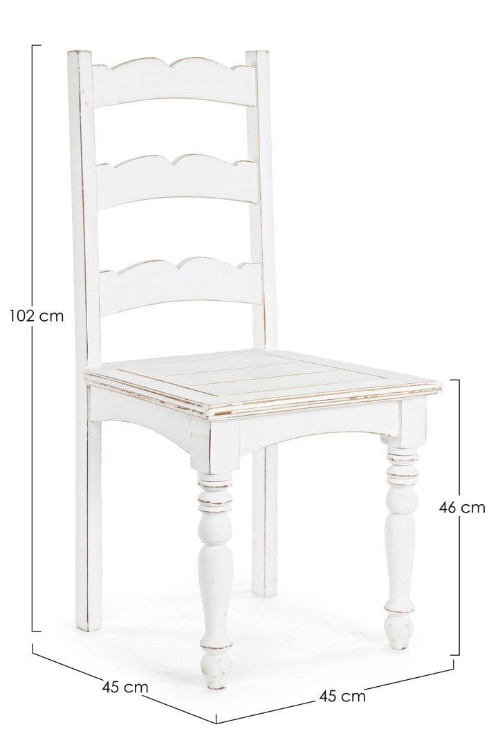 Sedia in legno Colette Bianco (5)