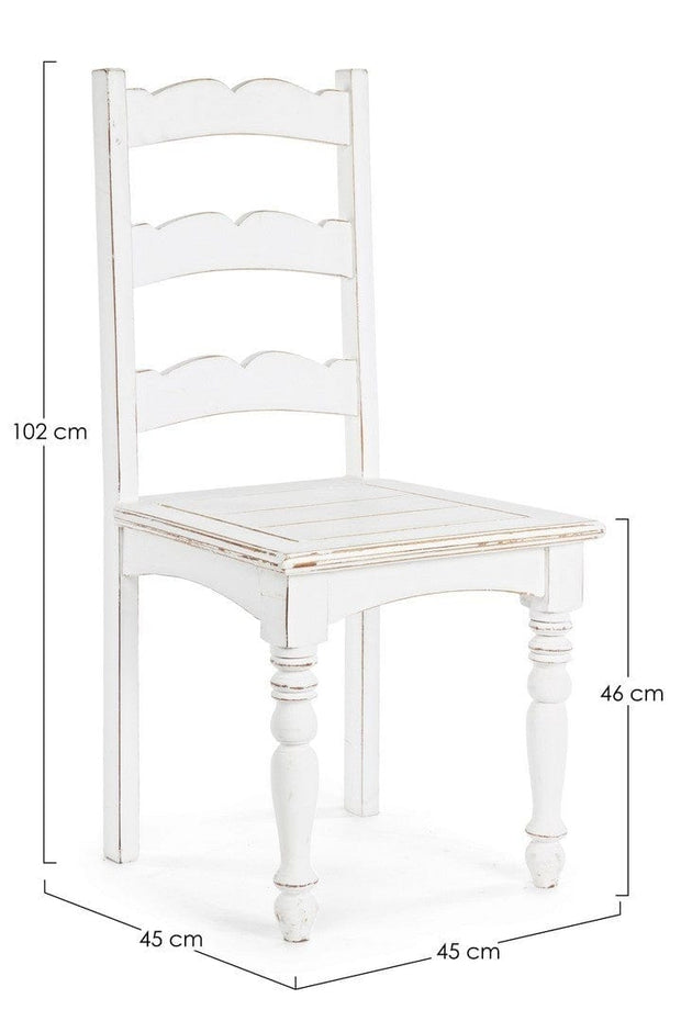 Sedia in legno Colette Bianco (5)