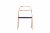 Sedia in legno di faggio 002 Naturale / Nero, l57xL56xH85 cm (7)
