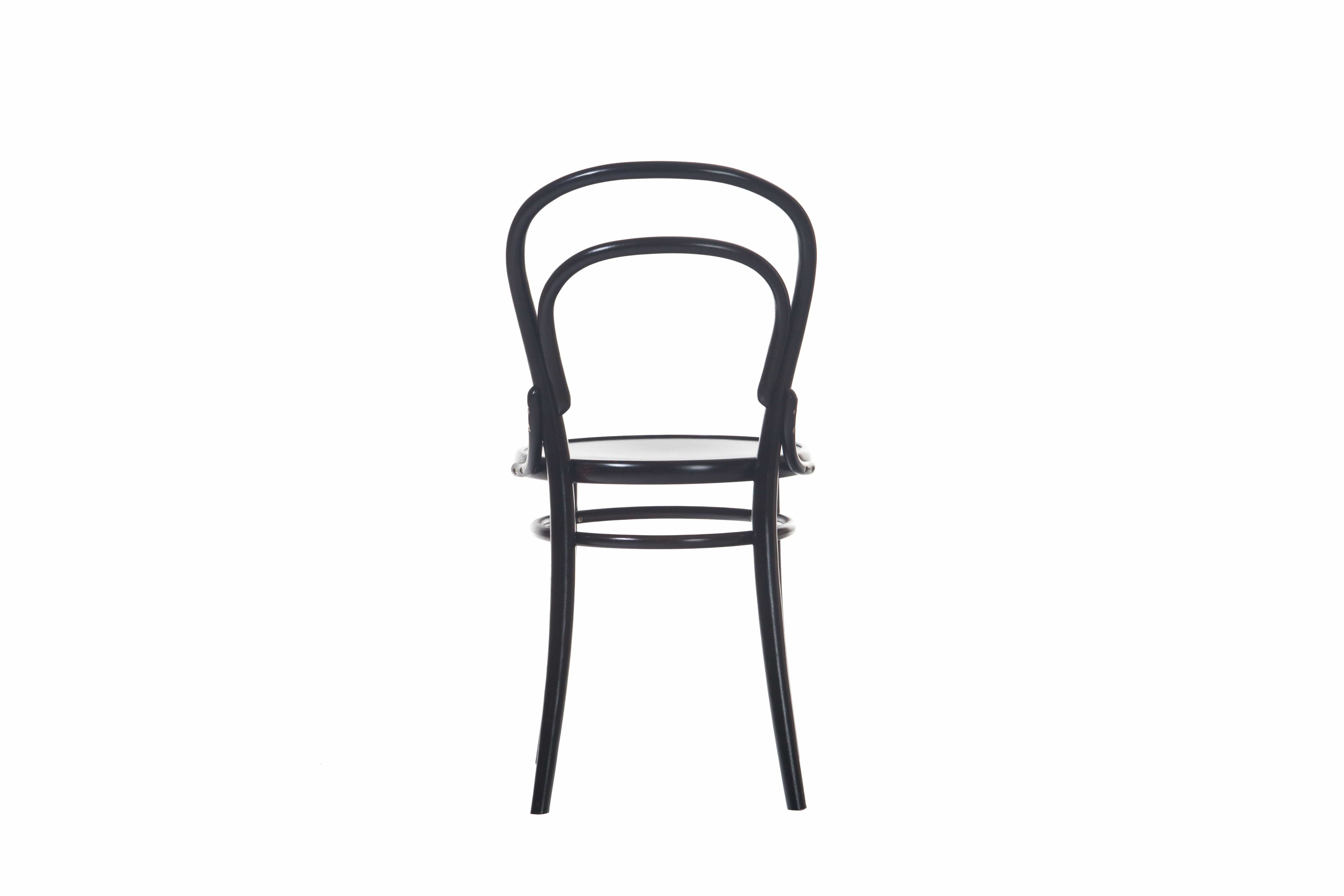 Sedia in legno di faggio 14 Simple Wenge, l41xL51,5xH84 cm (1)