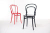 Ton Sedia in legno di faggio 18 Rosso, l41xL51,5xH84 cm