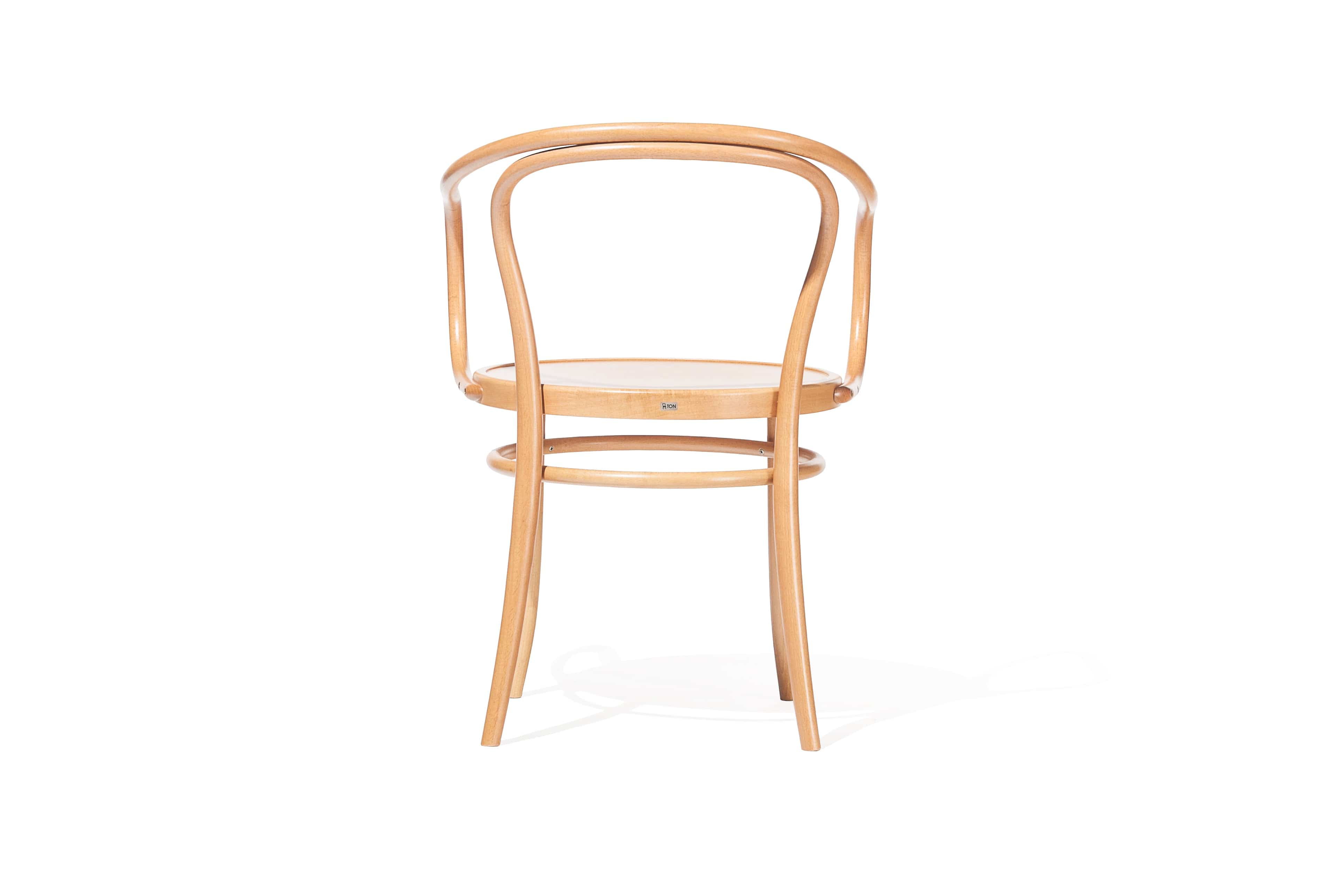 Sedia in legno di faggio 30 Naturale, l54,5xL57xH78 cm (3)