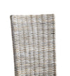 Sedia in legno e rattan New White Salsa Bianco (1)