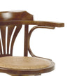 Sedia in legno e rattan Star Noce (1)