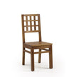 Sedia in legno Star Squares Noce