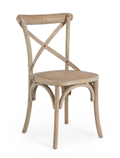 Sedia in rattan Cross Naturale