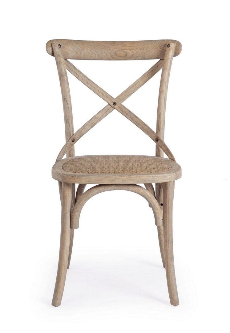 Sedia in rattan Cross Naturale (4)