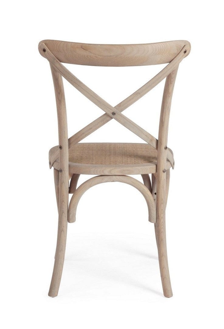 Sedia in rattan Cross Naturale (5)
