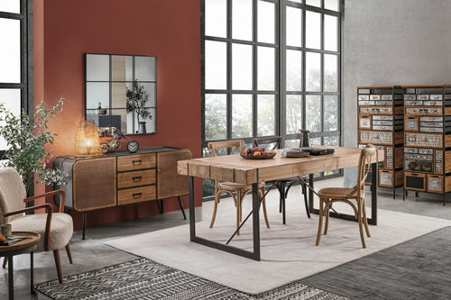 Sedia in rattan Cross Nero (1)