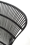 Sedia in rattan naturale Kai-335 Nero (6)