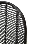 Sedia in rattan naturale Kai-337 Nero (9)