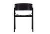 Sedia in rovere Merano Black, l47,5xL39xH78 cm (2)