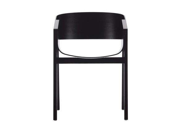 Sedia in rovere Merano Black, l47,5xL39xH78 cm (2)