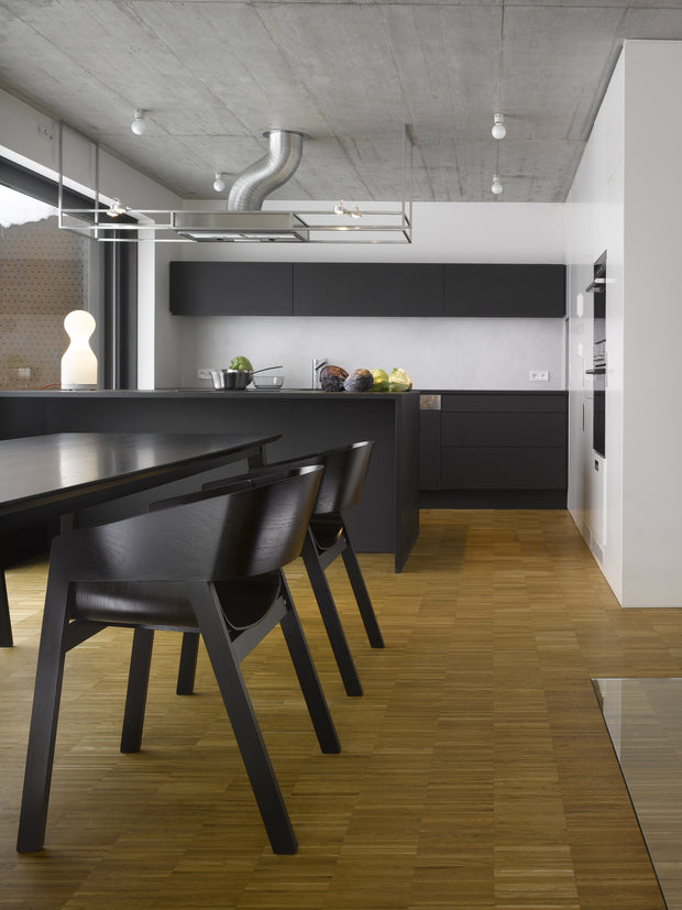 Sedia in rovere Merano Black, l47,5xL39xH78 cm (9)