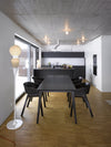 Sedia in rovere Merano Black, l47,5xL39xH78 cm (10)