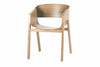Sedia in rovere Merano Natural, L47,5xL39xH78 cm