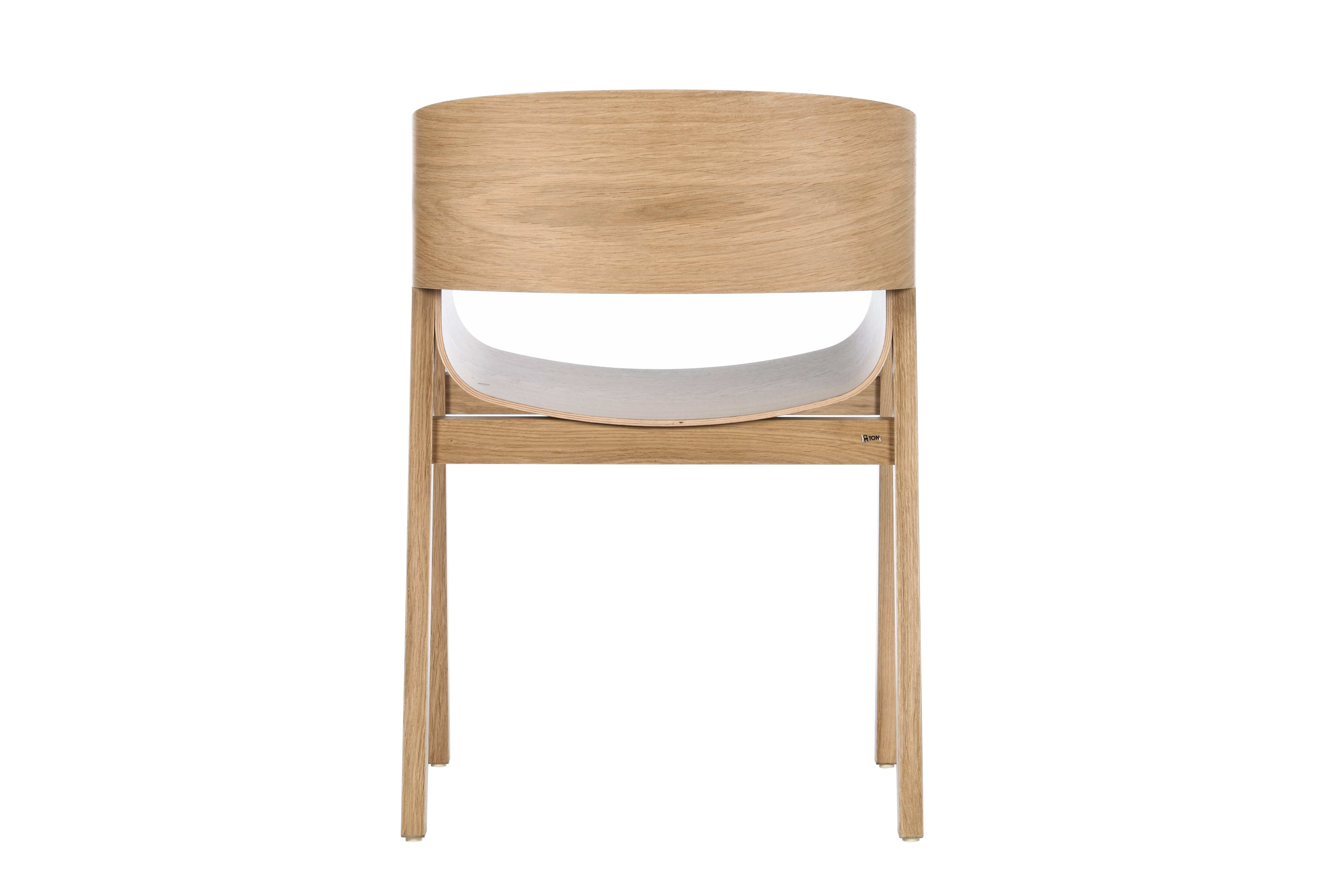 Sedia in rovere Merano Natural, L47,5xL39xH78 cm (3)