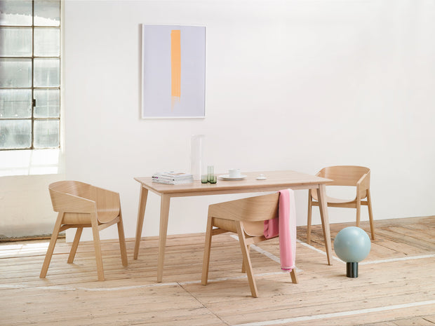 Sedia in rovere Merano Natural, L47,5xL39xH78 cm (4)