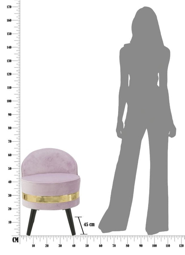 Sedia Mini Paris Rosa cm Ø 45x62 (7)