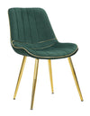 Sedia Paris Verde/Gold Set 2 Pz cm 51x59x79 (2)