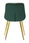 Sedia Paris Verde/Gold Set 2 Pz cm 51x59x79 (4)