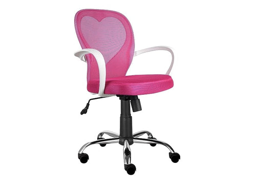 Sedie da scrivania per bambini Dansby Rosa