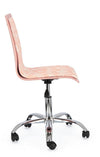 Sedie da scrivania per bambini in ecopelle Hearts Rosa (2)
