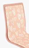 Sedie da scrivania per bambini in ecopelle Hearts Rosa (4)